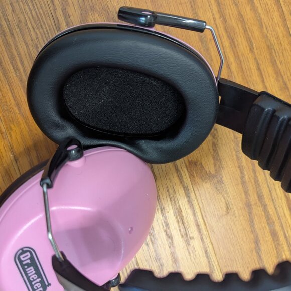 Pink Dr. Meter Noise Cancelling Headphones For Kids - Picture 3 of 3